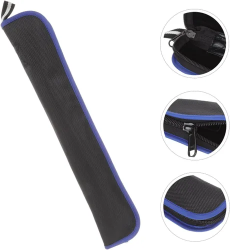 Miniatura 11 de SUPVOX Funda de transporte portátil para flauta de tela Oxford de 12.99 x 2.75 x 0.98 pulgadas, bolsa de almacenamiento ligera para instrumentos