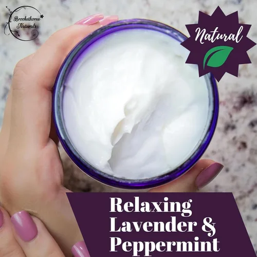 Miniatura 4 de Loción de masaje terapéutico Relax – Todo natural enriquecido con aceites esenciales de lavanda y menta, perfecto para terapia de masaje, crema