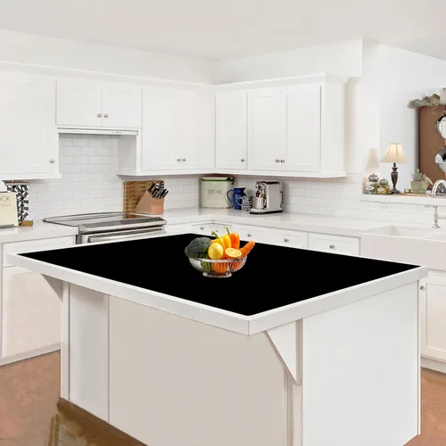Miniatura 16 de Tapete de silicona súper grande, 120 x 24 pulgadas, tapete de silicona para encimera de cocina, tapete antideslizante resistente al calor, tapete