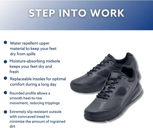 Miniatura 4 de Shoes for Crews Evolution II, tenis de trabajo antideslizantes para hombre
