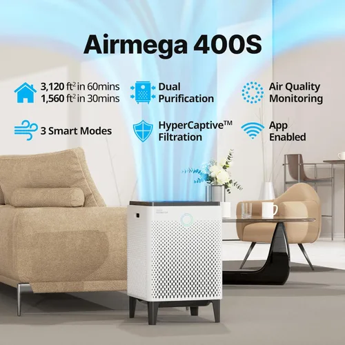 Miniatura 2 de La aplicación más inteligente que permite purificar el aire AIRMEGA 300S
