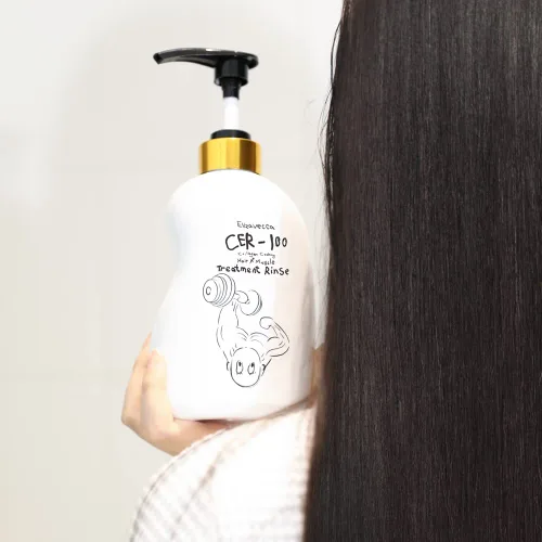Miniatura 7 de Elizavecca Enjuague de tratamiento capilar con recubrimiento de colágeno, 16.9 fl oz, acondicionador hidratante para cabello seco dañado