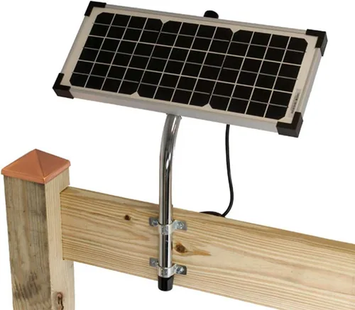 Miniatura 4 de Ghost Controls Panel Solar Monocristalino Premium para Sistemas de Apertura Automática de Puertas (1. 10W Monocristalino)