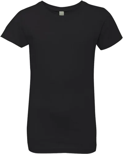 Miniatura 29 de Next Level Camiseta de punto acanalado de princesa para niñas grandes