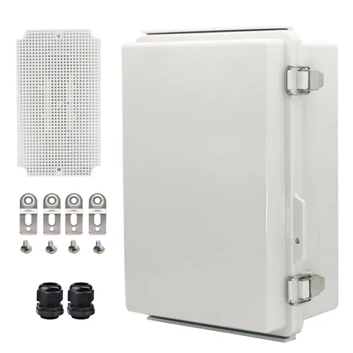 Miniatura 16 de Caja Eléctrica Impermeable para Exteriores Caja de Conexiones Resistente a la Intemperie IP67 Carcasa de Plástico ABS Caja de Proyecto