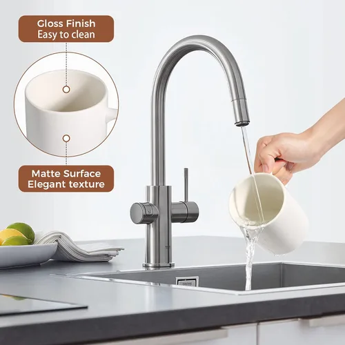 Miniatura 5 de ComSaf Juego de 6 tazas de café de cerámica, taza de café grande de 14 onzas, taza de té para oficina y hogar, taza de porcelana con asa