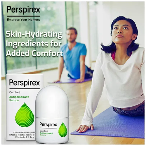 Miniatura 2 de Perspirex Comfort Antitranspirante para Hombres y Mujeres – Desodorante Roll On para Protección Contra el Sudor y el Olor (Paquete de 2)
