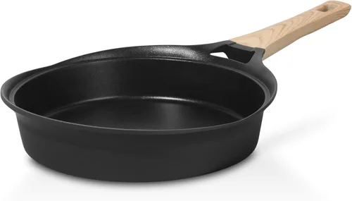 ESLITE LIFE Sartén antiadherente profunda, revestimiento de granito saludable, sartén para tortilla de huevo, utensilios de cocina de piedra, sin