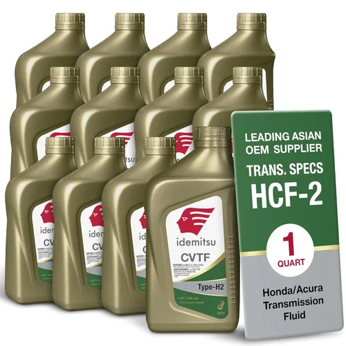 Miniatura 14 de Idemitsu CVT - Fluido de transmisión HCF-2, aceite de transmisión tipo H2 para transmisiones continuamente variables Honda (1 cuarto de galón)