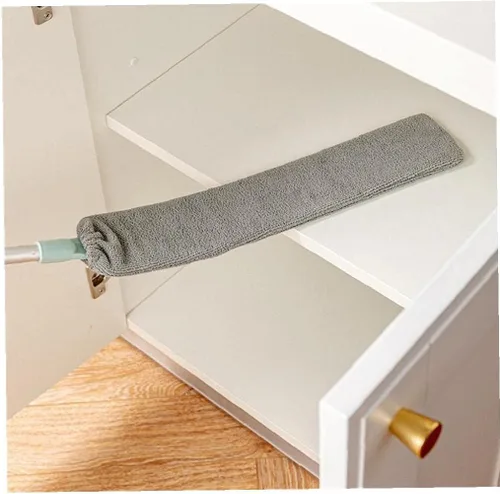 Miniatura 3 de Duster - Colector de polvo telescópico extraíble lavable de microfibra cepillo de limpieza para el hogar