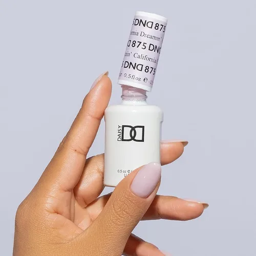 Miniatura 2 de Juego de esmalte de gel DND, Colección Sheer, esmalte de gel UV/LED y laca de uñas de secado al aire, dúo de esmalte sin astillas a juego, 0.5 onzas