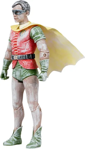 Miniatura 5 de McFarlane Toys - Figura de acción DC Retro Wax Robin (Batman 66') de 6 pulgadas