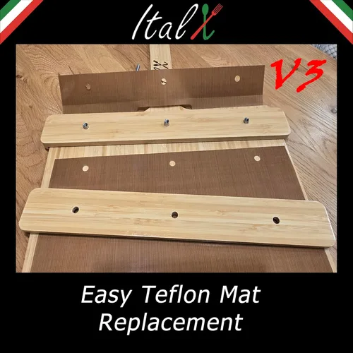 Miniatura 5 de ITALX EZ Pizza Peel 14 V3 (tamaño real de 13.46 pulgadas), cáscara de pizza autolanzable, pelada deslizante