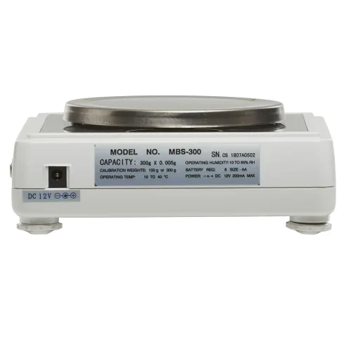 Miniatura 8 de Brecknell Balanza de pesaje de precisión, 21.16 oz x 0.00 oz (MBS-600)