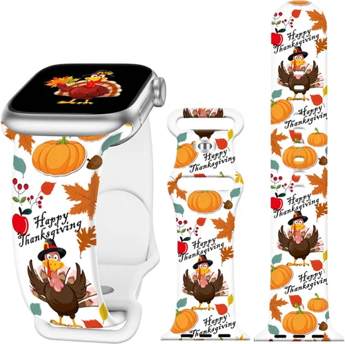 Miniatura 32 de Bandas de reloj de vacaciones compatibles con Apple Watch para mujeres y hombres de 38mm 40mm 41mm 42mm 44mm 45mm 46mm 49mm, para iPhone, iWatch