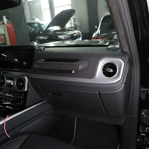 Miniatura 5 de YIWANG Caja de almacenamiento de agarre de copiloto ABS para Mercedes Benz Clase G AMG Wagon Cross Country SUV W463 G350 G400 G500 G55 G63 G65