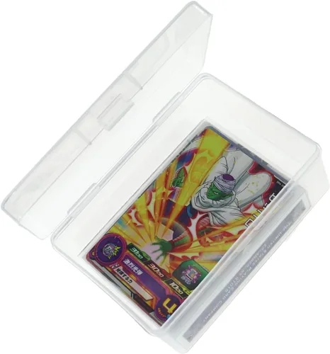 Miniatura 5 de Funda de plástico UNO para tarjetas compatible con 112 piezas de juego de cartas Classic Mattel UNO, caja de almacenamiento de alta capacidad