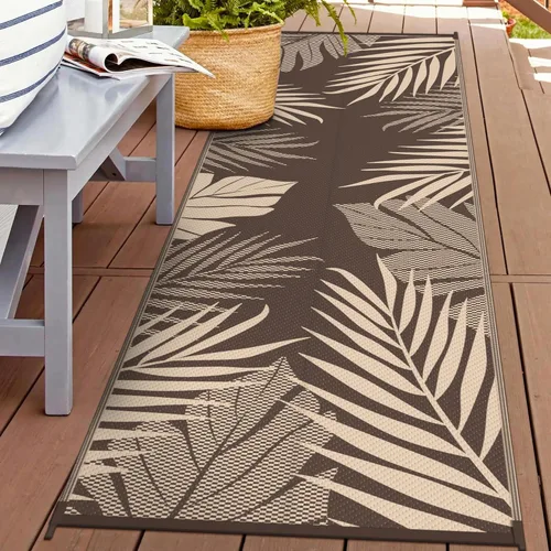 Miniatura 54 de GENIMO - Tapete reversible e impermeable para patios y exteriores, oferta, paja de plástico, para áreas grandes, campamentos, RV, pícnics, terrazas