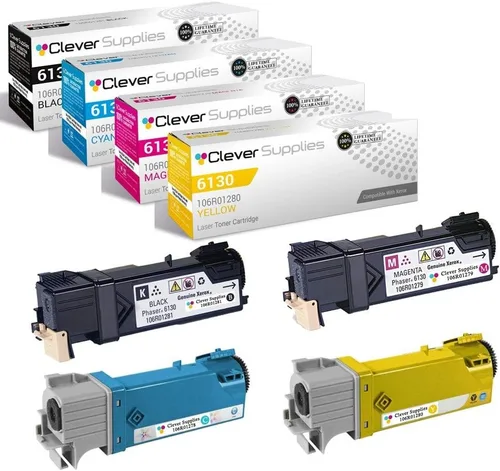 Miniatura 65 de CS compatible Xerox Phaser 6510/WorkCentre 6515 (106r03480) 2 cartuchos de tóner negro para Phaser 6510, WorkCentre 6515 2 negro