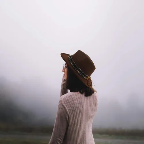 Miniatura 5 de Gossifan Sombreros clásicos vaqueros occidentales para mujer con cinturón ancho