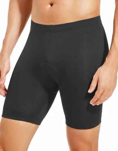 Miniatura 6 de Przewalski Pantalones cortos de ciclismo para hombre, 23D, acolchados, para bicicleta, MTB Liner