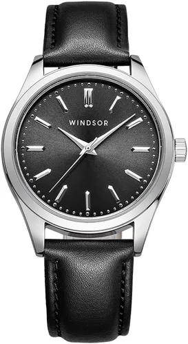 Miniatura 2 de WINDSOR Reloj grabado para hombre, regalo para novio, prometido, marido, relojes personalizados para hombres