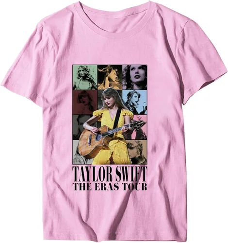 1989 Concert Kids T-Shirt Graphic Print Short Sleeve Crewneck Shirt Loose fit Casual Tops