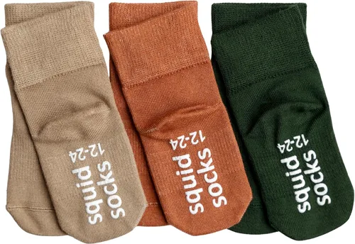 Miniatura 102 de squid socks Calcetines de viscosa de bambú 0-6M, 6-12M, 12-24M y 2T-3T Calcetines que se mantienen puestos