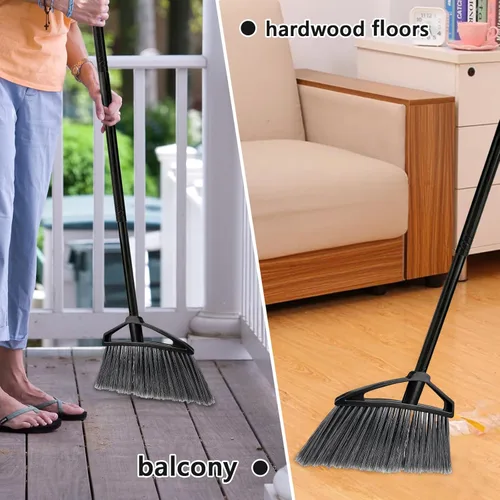 Miniatura 4 de Escobas para barrer interiores, escobas de casa para barrer interiores, escoba angular para pisos, escoba de cocina, escoba de piso aplicada