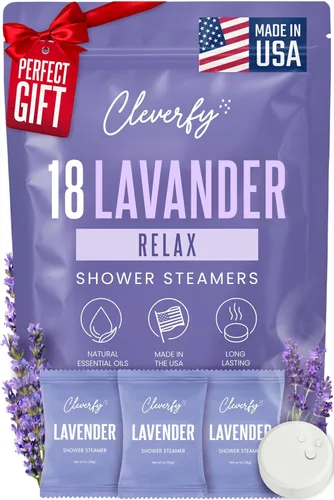 Cleverfy Vaporizadores de ducha de lavanda para aromaterapia, regalos de cumpleaños para mujeres, mamá, esposa, abuela, ella, mejor amiga, hija,