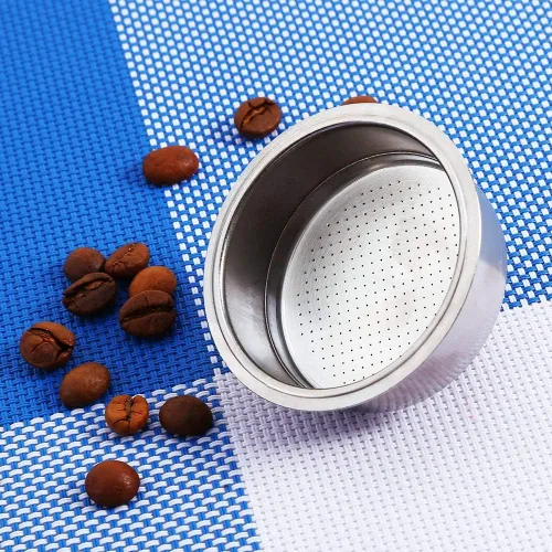 Miniatura 2 de Filtro de café reutilizable, filtros de café, acero inoxidable, 2 tazas, filtro a presión, filtro de metal, filtro de café, cesta de filtro de café