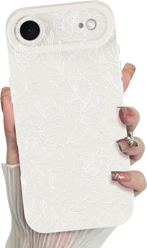 Miniatura 86 de MZELQ para iPhone 12 Pro Max, Funda de silicona con patrón floral de flores y girasoles, rosa, lindo, protección de cámara, funda suave y delgada
