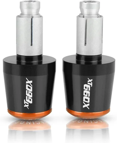 Miniatura 3 de Para XT660 X XT660X 2004-2017 2005 2006 2007 2008 2009 2010 Otorcycle 7/8 pulgadas 0.866 in Agarres Manillar Manillar Tapa de extremo de la barra