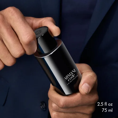 Miniatura 5 de Armani Beauty - Code - Agua de Tocador - Colonia para Hombre - Fragancia Ambar Maderada - Notas Cítricas, Lavandín, Frijol Tonka