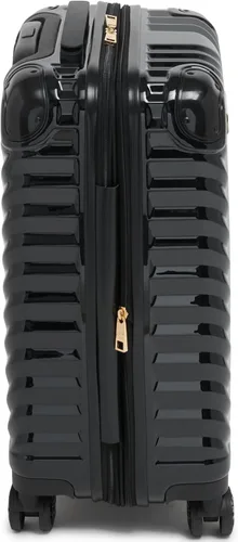 Miniatura 5 de Karl Lagerfeld Paris Carryon Spinner Wheels Hardside para mujer, Negro -, Carryon Spinner Wheels Hardside
