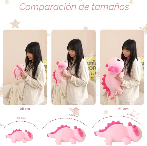 Miniatura 5 de SQEQE Peluche de ajolote con peso, animal de peluche de ajolote con peso, lindo juguete de almohada rosa suave, regalo para niños y adultos, 9.8