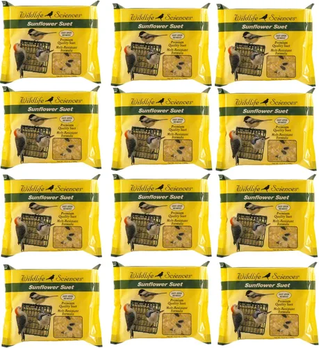 Miniatura 6 de Wildlife Sciences Surtido de pastel de sebo de 4 sabores 10.5 onzas para aves silvestres (paquete de 4) multicolor