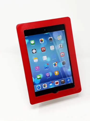 Miniatura 10 de Carcasa VESA acrílica antirrobo para Apple iPad mini 4/5 de 8 pulgadas con kit de montaje en pared y cable de carga en ángulo de 90 grados