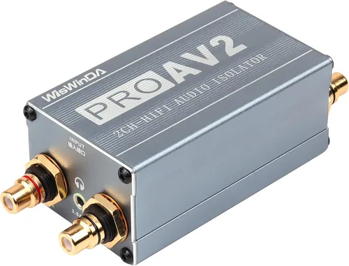 Miniatura 9 de Filtro de ruido RCA Eliminador de zumbido Aislante de bucle de tierra (no afecta al bajo) Aislante de calidad para reproductor de audio de coche