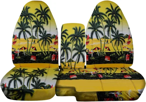 Miniatura 9 de Totally Covers Compatible con Ford Ranger/Explorer Mazda Navajo/B-Series Hawaiian Truck/SUV 1991-1997 (banco dividido 60/40) con consola
