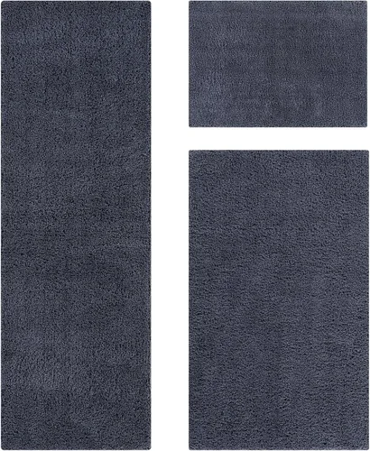 Miniatura 41 de Better Trends Micro Collection - Tapetes de baño, alfombra suave, alfombra de felpa absorbente, alfombra de baño 100% poliéster para suelo de baño