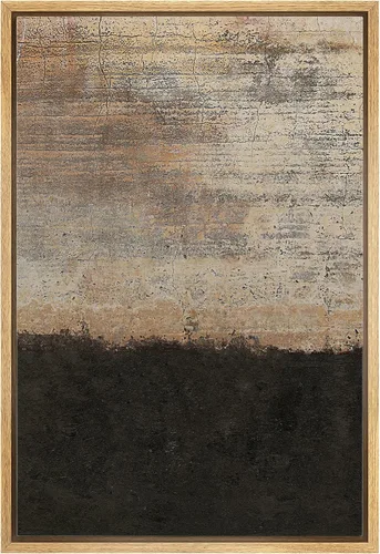 Miniatura 6 de IDEA4WALL Lienzo enmarcado para pared, acuarela pastel, cordillera, valle, ilustraciones abstractas, naturaleza, arte moderno, bohemio, decorativo