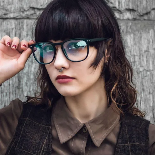 Miniatura 3 de BLUEMOKY Gafas de lectura para mujeres y hombres, lentes de bloqueo de luz azul, paquete de 2, lectores de computadora, bisagra de resorte