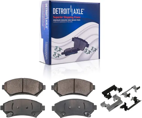 Miniatura 7 de Detroit Axle - Kit de freno delantero para Chevrolet Impala Monte Carlo Buick LeSabre Riviera Park Avenue Cadillac DeVille Olds Intrigue, Pinza