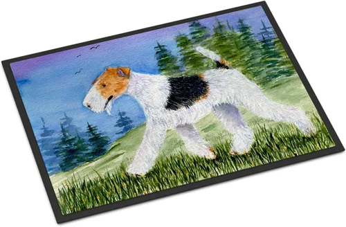 Miniatura 323 de Caroline's Treasures SS8220MAT - Felpudo afgano de 18 x 27 pulgadas, para interiores y exteriores, para entrada, antideslizante, lavable, de pelo