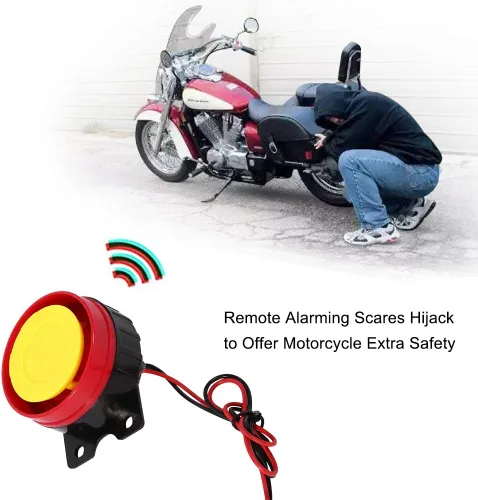 Miniatura 6 de Sistema de seguridad para motocicleta, alarma antirrobo con arranque remoto del motor, alarma de motocicleta de 12 V para ciclistas, scooters