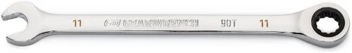 GEARWRENCH Llave combinada de trinquete de 11 mm con arco oscilante de 4 grados y 12 puntos - 86911