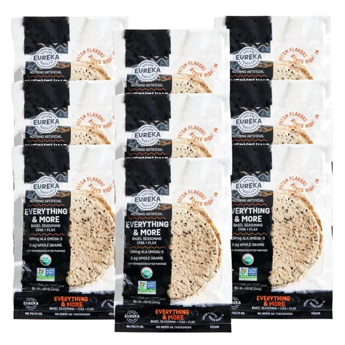 Miniatura 10 de Eureka Tortilla Organic Everything & More Tortillas de harina Tortillas artesanales orgánicas Mini granos enteros de 6 pulgadas Veganas, sin