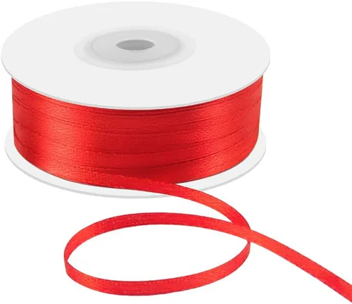 Miniatura 154 de Cinta de satén de 5/8" x 100 yardas - Cinta de seda naranja otoñal con carrete - Ideal para envolver regalos, ramos florales, manualidades