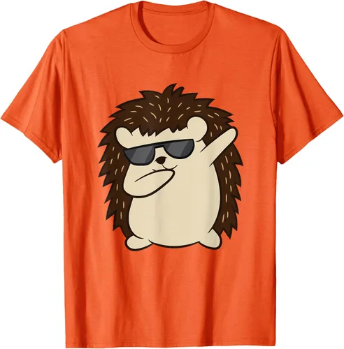 Miniatura 72 de Dabbing Hedgehog Funny Hedgehog Camiseta S